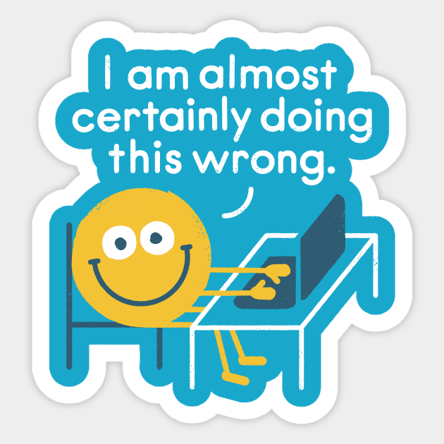 A Direct Report from your Direct Report Sticker by David Olenick